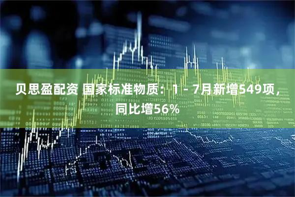 贝思盈配资 国家标准物质：1 - 7月新增549项，同比增56%